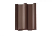 Braas Frankfurter Pfanne Protegon Matt Dunkelbraun - Betondachstein